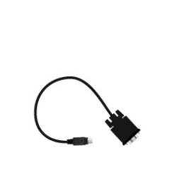 Aver Cam520/530 Rs232 Cable DIN6-RS232 Aver