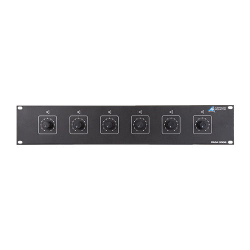 Attenuator 6X100w Rack Mount RMA1006 Australian Monitor
