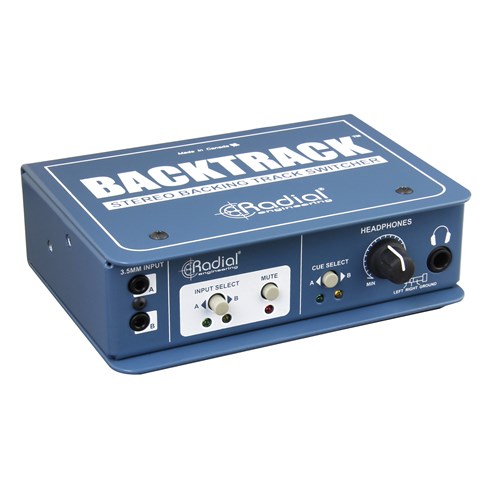 Radial Backtrack - Stereo Backing Track Switcher