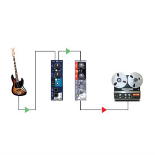 Radial SPACEHEATER 500 - High-Voltage Tube Drive & Saturation Effect with Hi & Lo Cut Filter