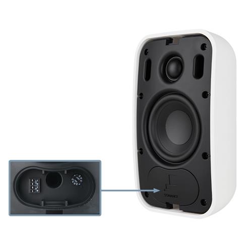 PS-S43T 4in White Surface Mount Professional Series Sonance