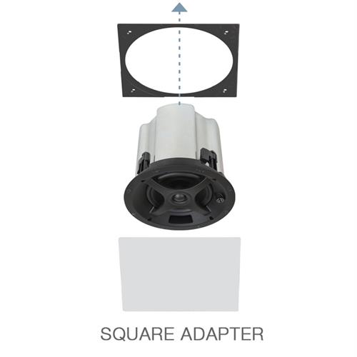 PS-C83 White Square Adapter with Grille 10pk (10x each) Professional Series Sonance