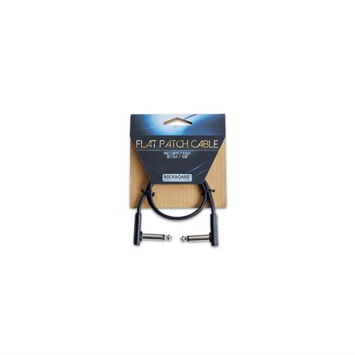 RBO CAB PC F 30 BLK RockBoard Flat Patch Cable 30cm.  Black
