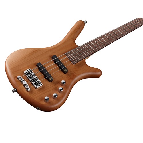 Warwick TeamBuilt Pro Series Corvette Ash 4-String Natural Transparent Satin