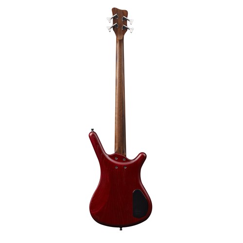 Warwick TeamBuilt Pro Series Corvette $$ 4-String Burgundy Red Transparent Satin Lefthand