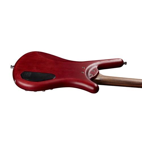 Warwick TeamBuilt Pro Series Corvette $$ 4-String Burgundy Red Transparent Satin Lefthand